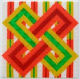 perler beads, 11x11

